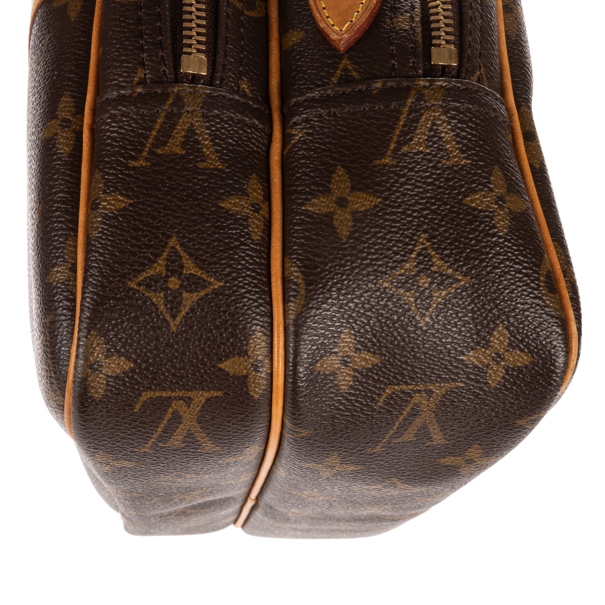 Shoulder Bag Reporter PM Brown Monogram Canvas
