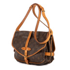Crossbody Saumur PM Brown Monogram Canvas