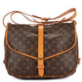 Crossbody Saumur GM Brown Monogram Canvas