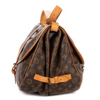 Crossbody Saumur GM Brown Monogram Canvas