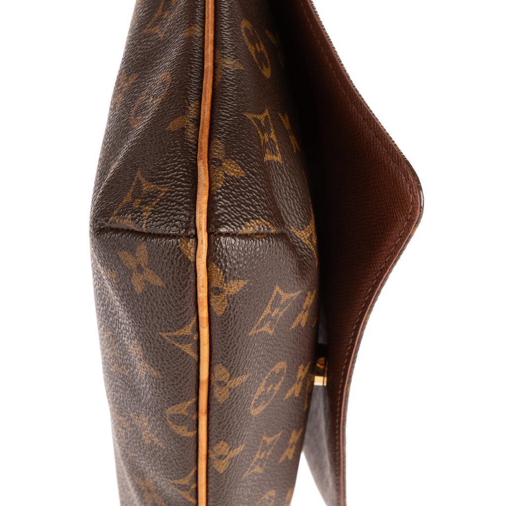 Shoulder Bag Musette Tango Brown Monogram Canvas