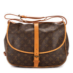 Crossbody Saumur GM Brown Monogram Canvas