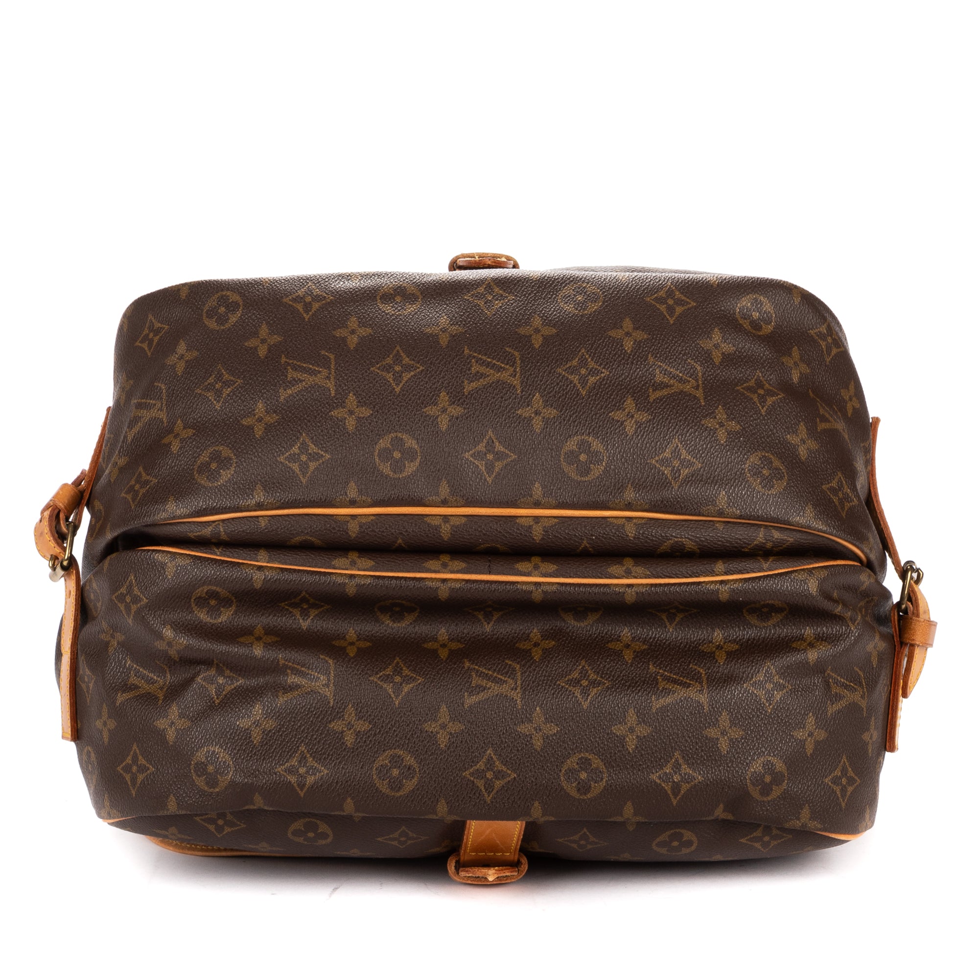Crossbody Saumur GM Brown Monogram Canvas