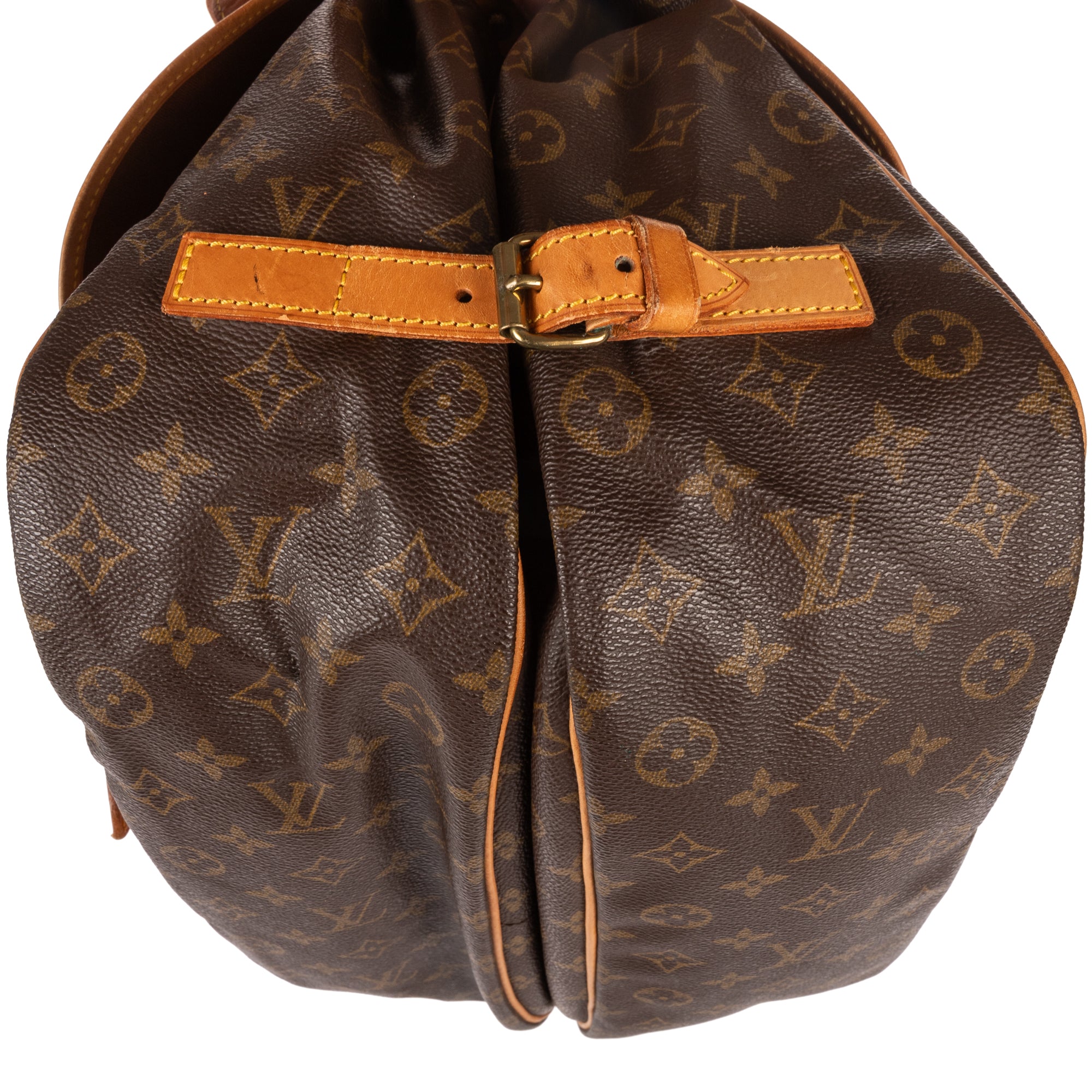 Crossbody Saumur GM Brown Monogram Canvas