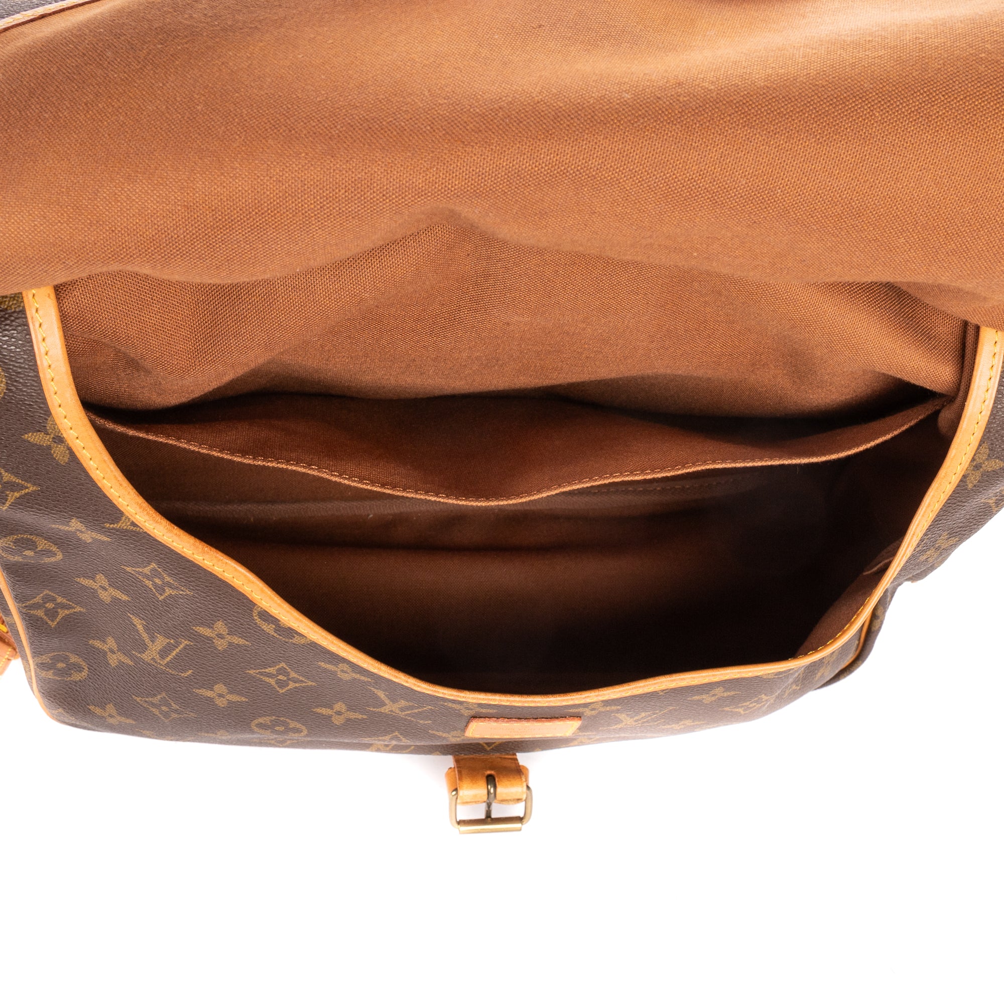 Crossbody Saumur GM Brown Monogram Canvas