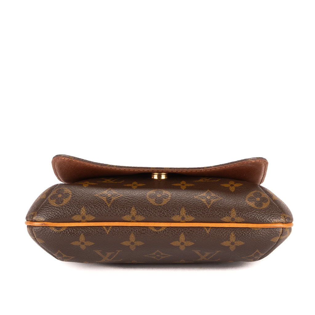 Shoulder Bag Musette Salsa Brown Monogram Canvas