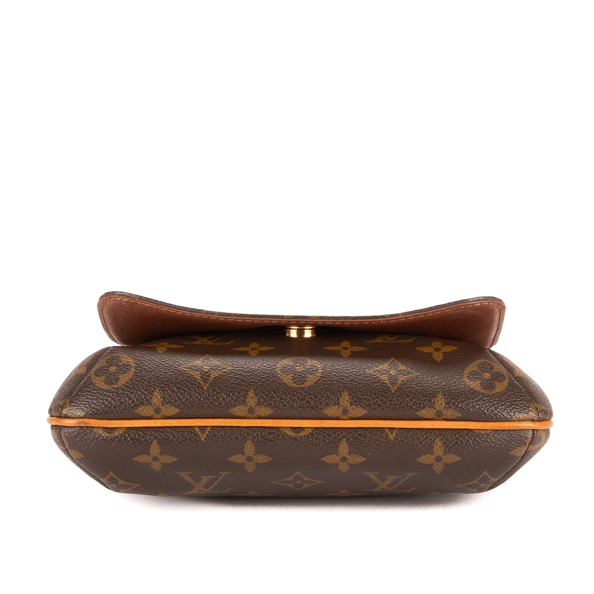 Shoulder Bag Musette Salsa Brown Monogram Canvas