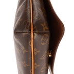 Shoulder Bag Musette Salsa Brown Monogram Canvas