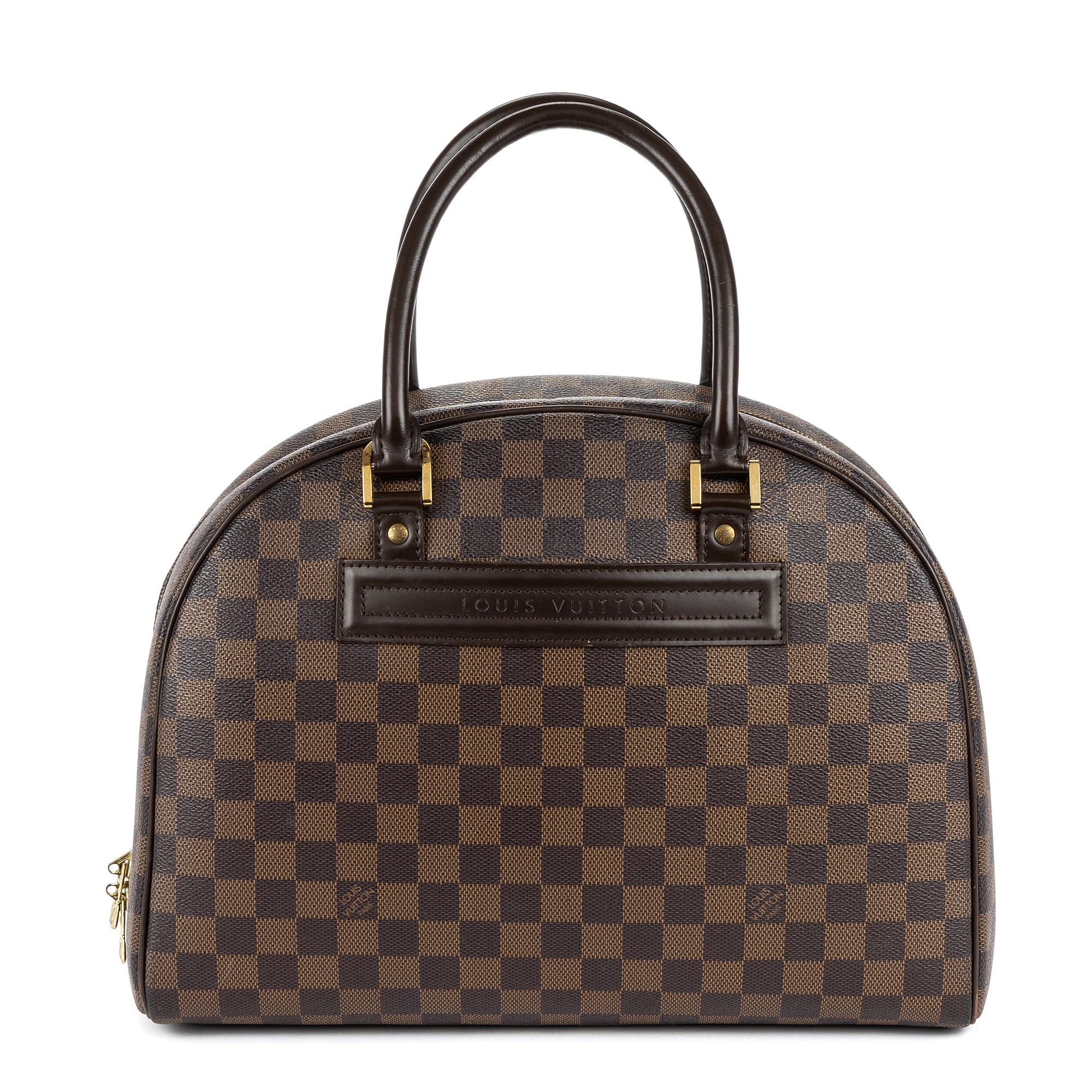 Sac Bandoulière Nolita Damier Ébène Marron Foncé