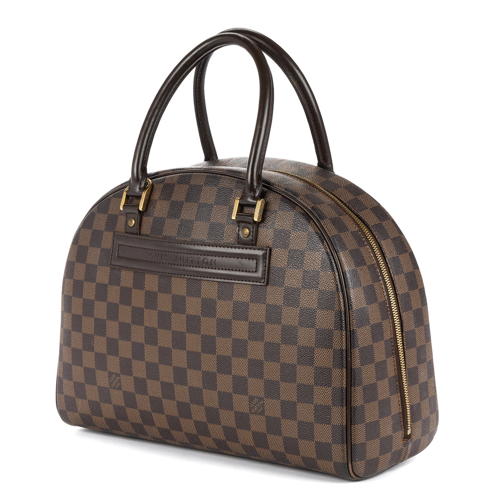 Sac Bandoulière Nolita Damier Ébène Marron Foncé
