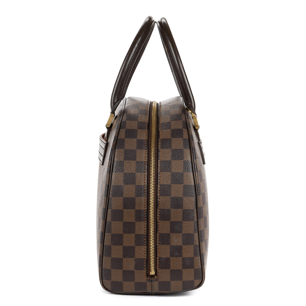 Sac Bandoulière Nolita Damier Ébène Marron Foncé