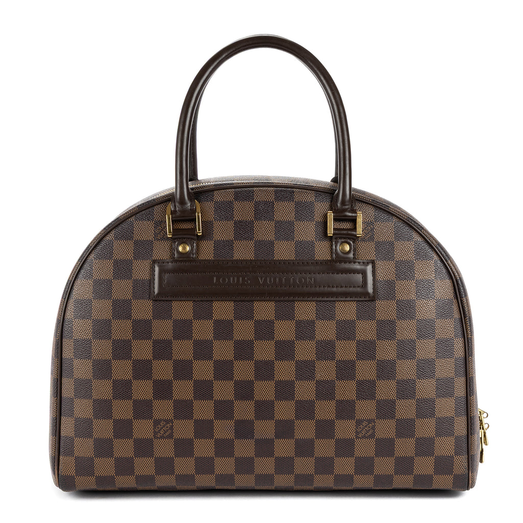 Sac Bandoulière Nolita Damier Ébène Marron Foncé