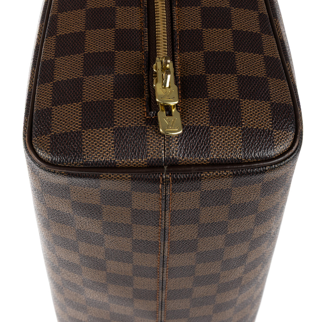 Sac Bandoulière Nolita Damier Ébène Marron Foncé