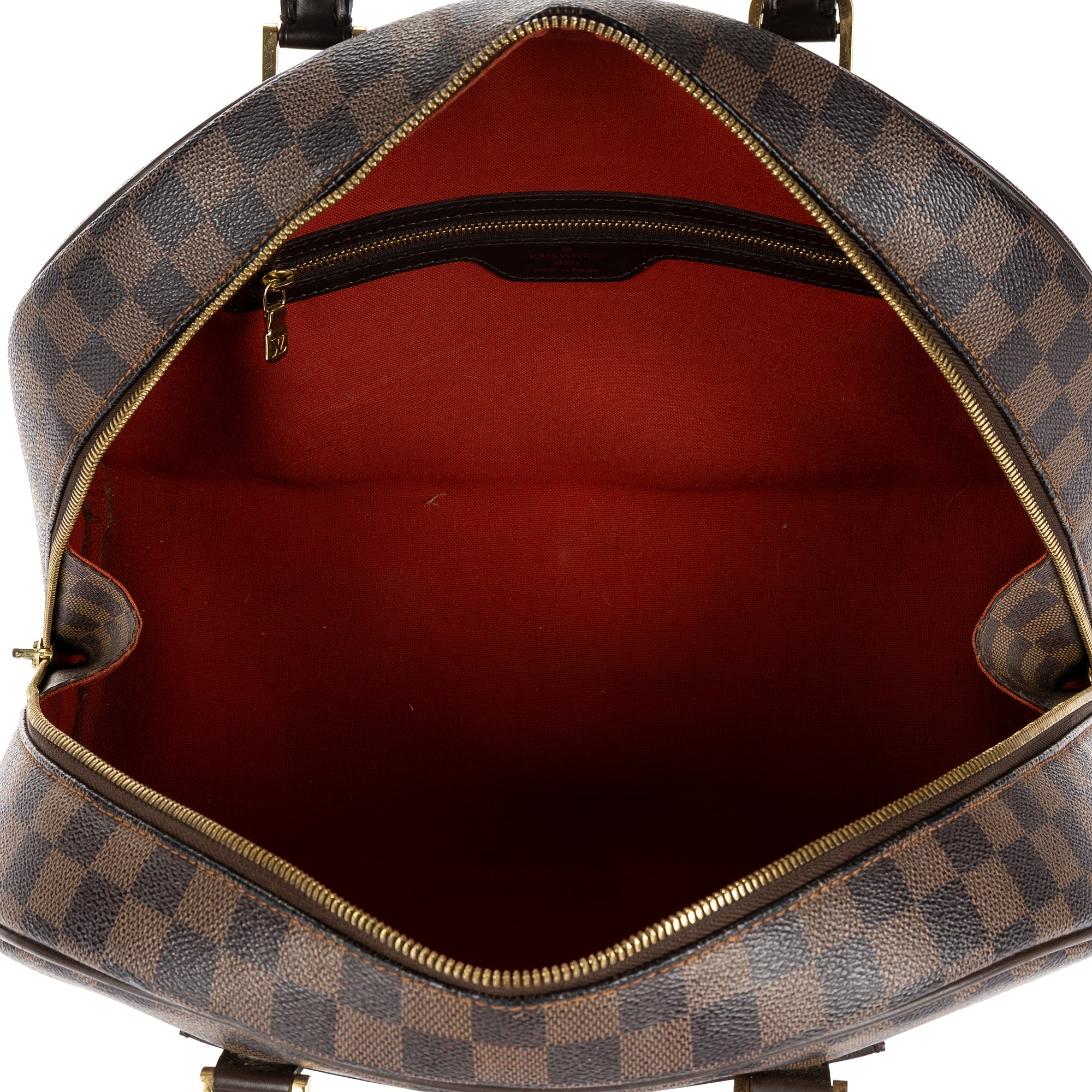 Sac Bandoulière Nolita Damier Ébène Marron Foncé