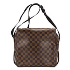 Shoulder Bag Naviglio Dark Brown Damier Ebene