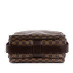 Shoulder Bag Naviglio Dark Brown Damier Ebene