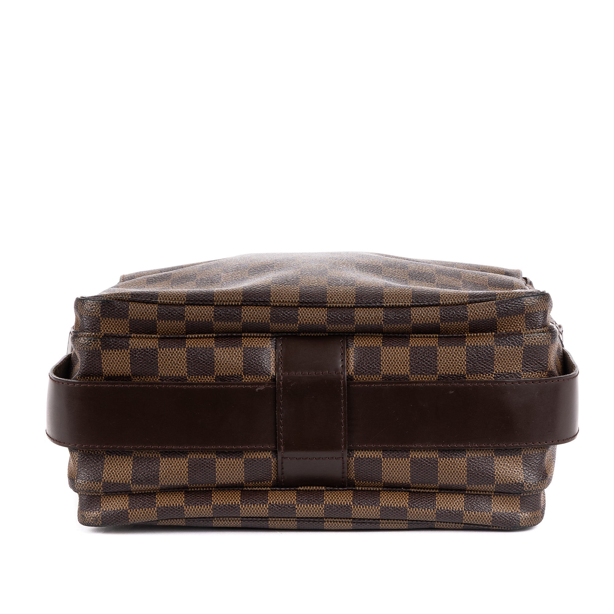 Shoulder Bag Naviglio Dark Brown Damier Ebene