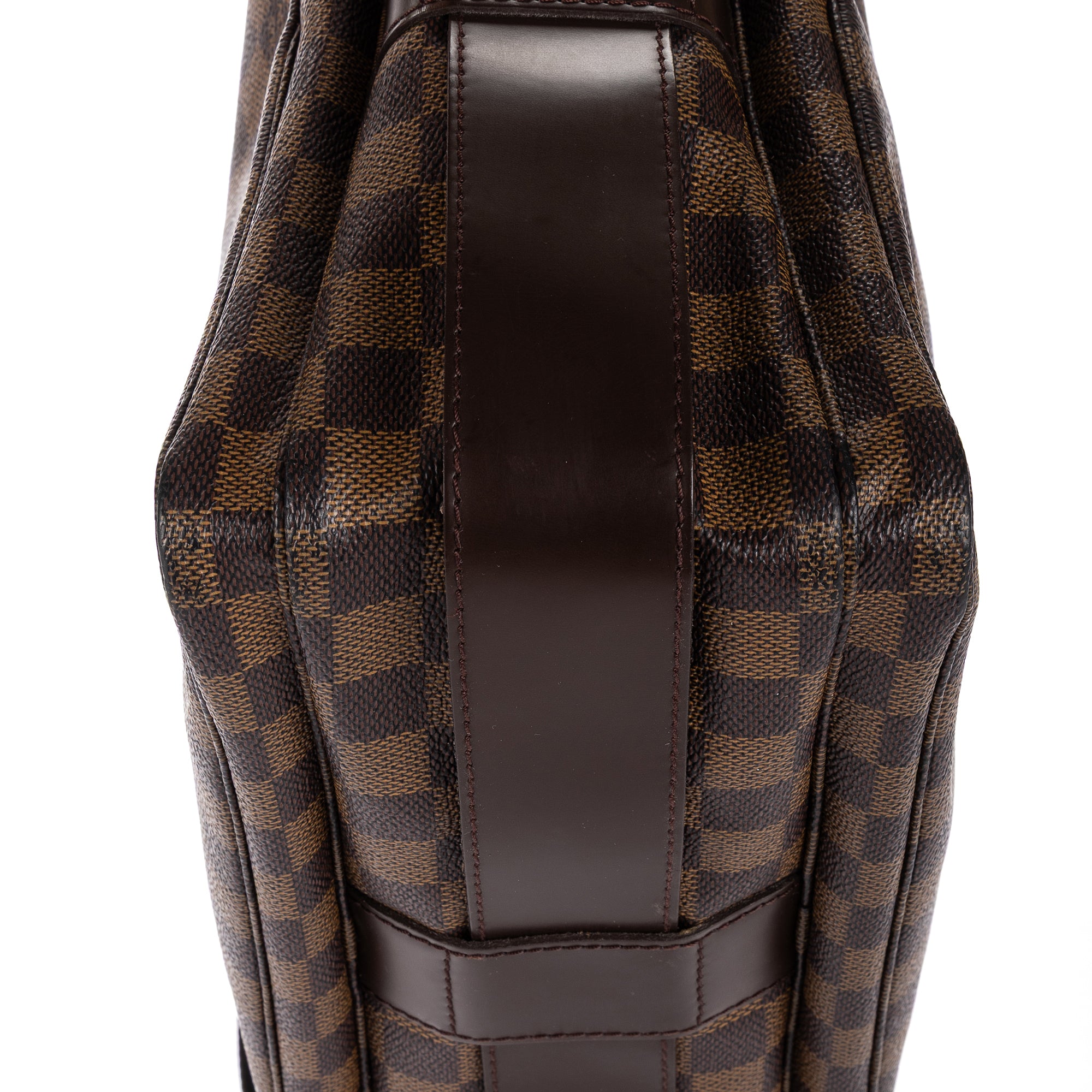 Shoulder Bag Naviglio Dark Brown Damier Ebene