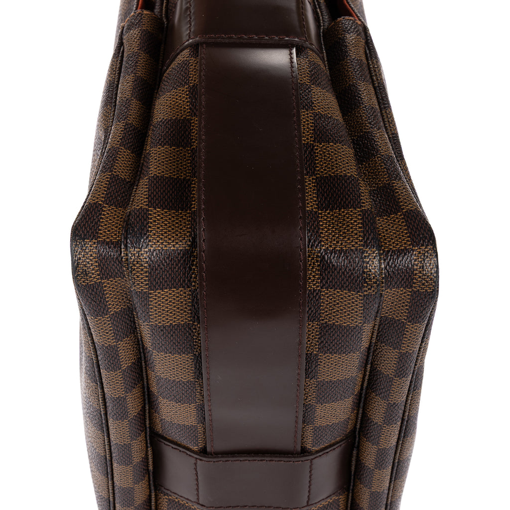 Shoulder Bag Naviglio Dark Brown Damier Ebene