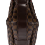 Shoulder Bag Naviglio Dark Brown Damier Ebene