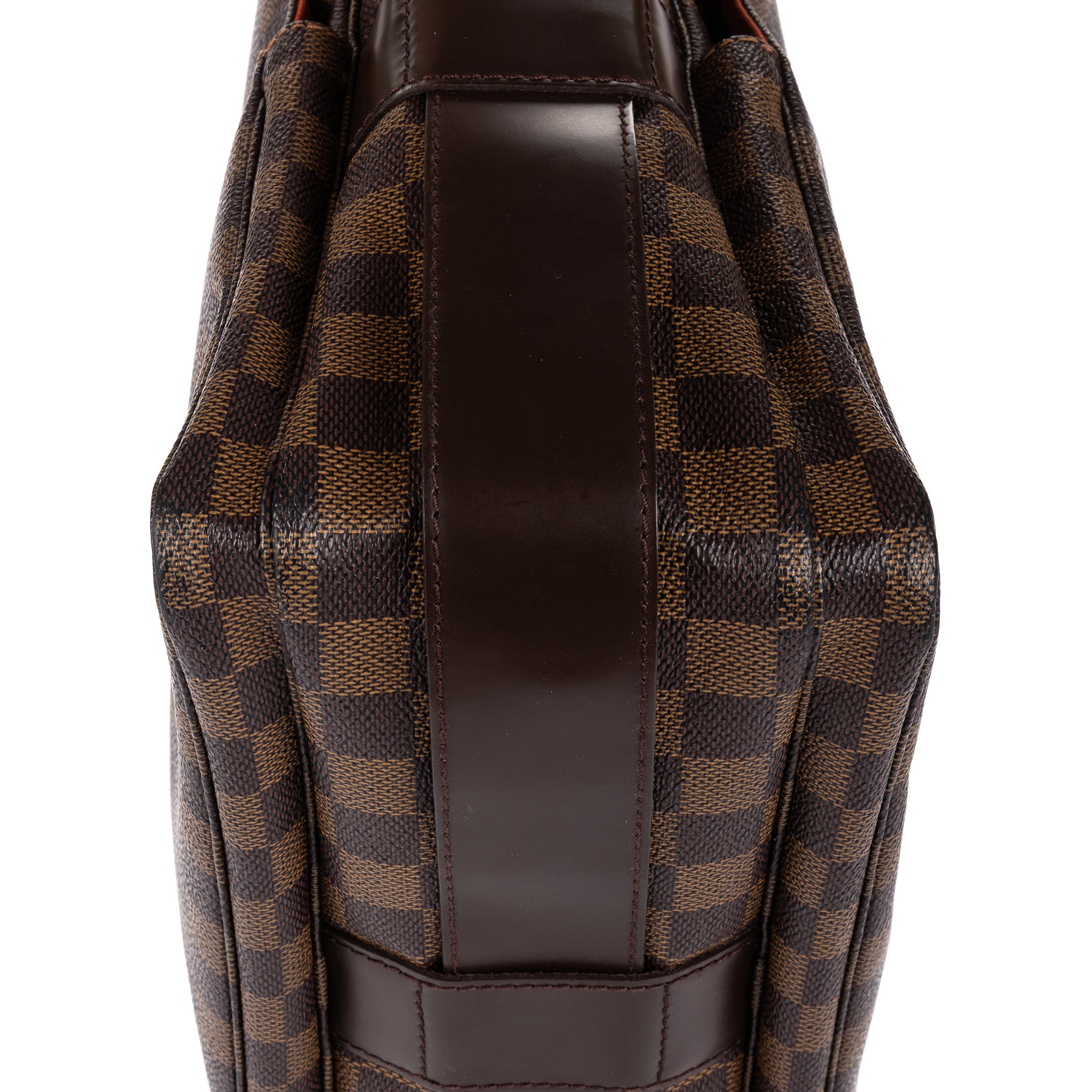Shoulder Bag Naviglio Dark Brown Damier Ebene