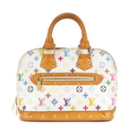Bolso de mano Alma PM Lona Monogram Colorida Blanca
