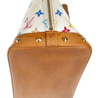 Bolso de mano Alma PM Lona Monogram Colorida Blanca