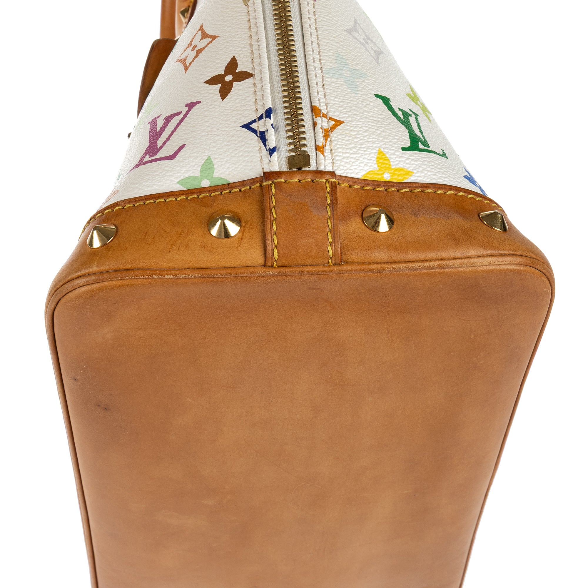 Bolso de mano Alma PM Lona Monogram Colorida Blanca