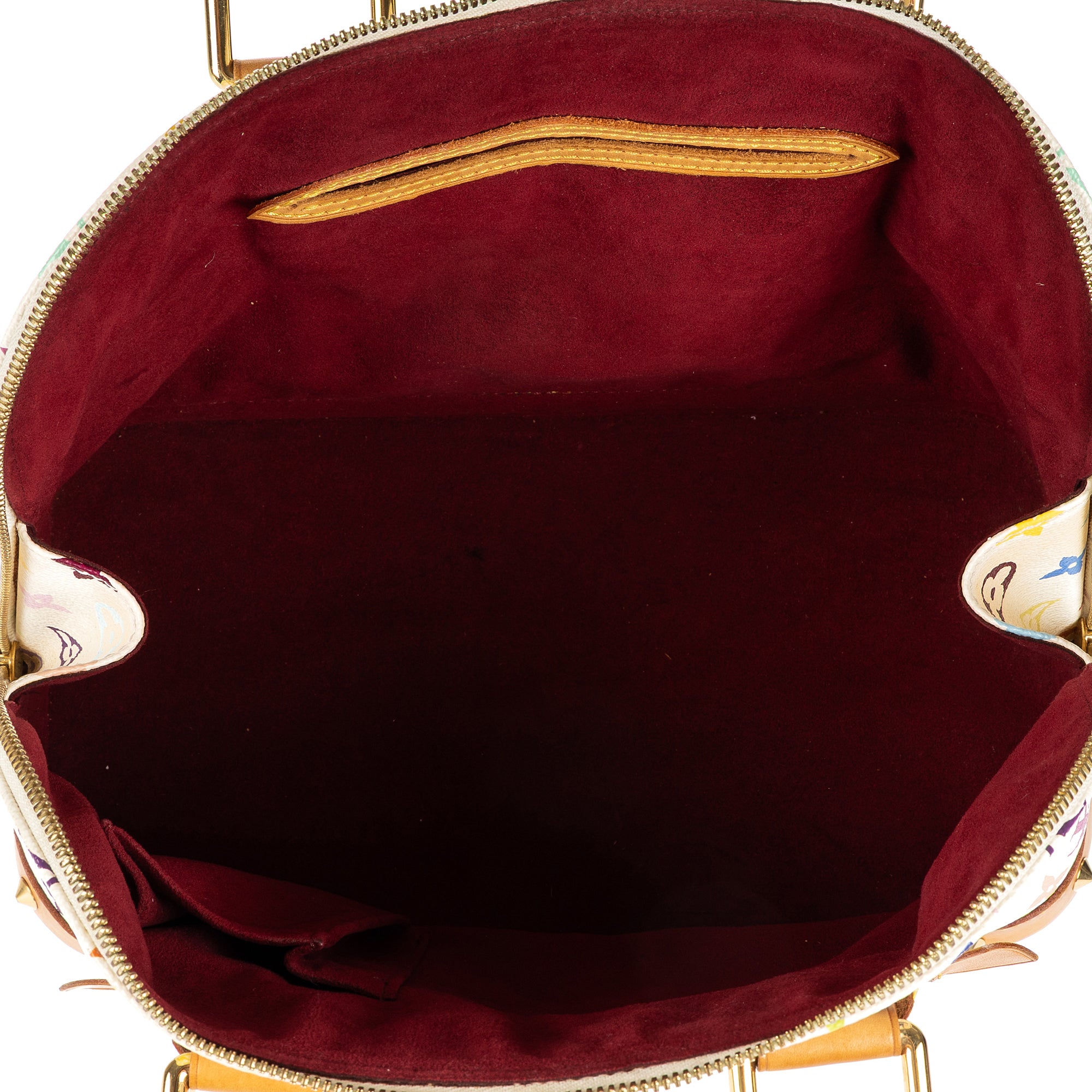Bolso de mano Alma PM Lona Monogram Colorida Blanca