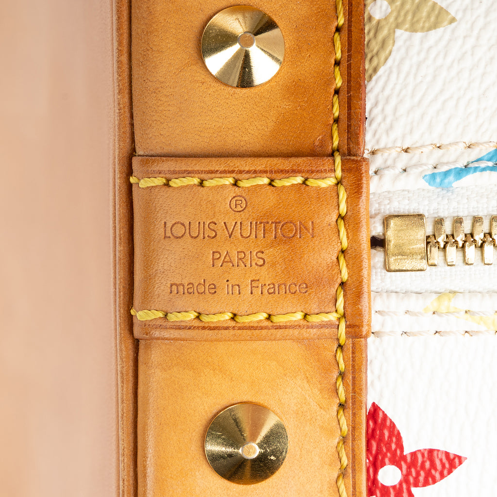 Bolso de mano Alma PM Lona Monogram Colorida Blanca