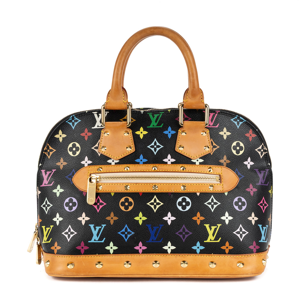 Bolso de mano Alma PM Lona Monogram de colores negra