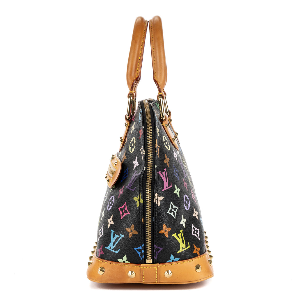 Bolso de mano Alma PM Lona Monogram de colores negra