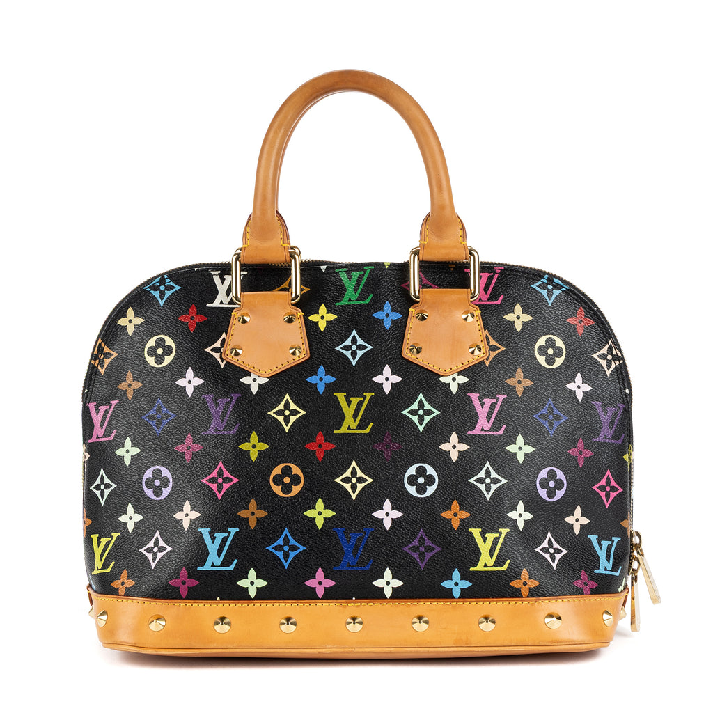 Bolso de mano Alma PM Lona Monogram de colores negra