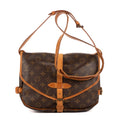 Crossbody Saumur PM Brown Monogram Canvas