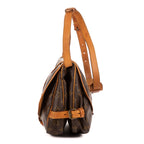 Crossbody Saumur PM Brown Monogram Canvas