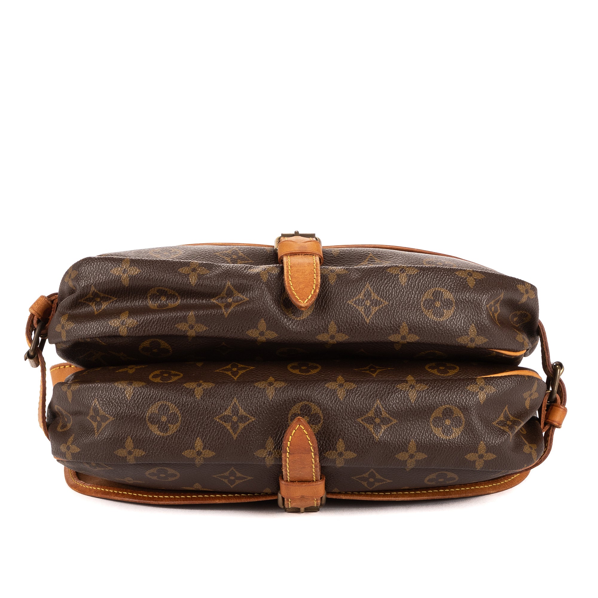 Crossbody Saumur PM Brown Monogram Canvas