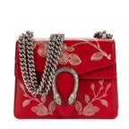 Bolso de hombro edición limitada Año Nuevo Chino Dionysus mini piel lisa roja