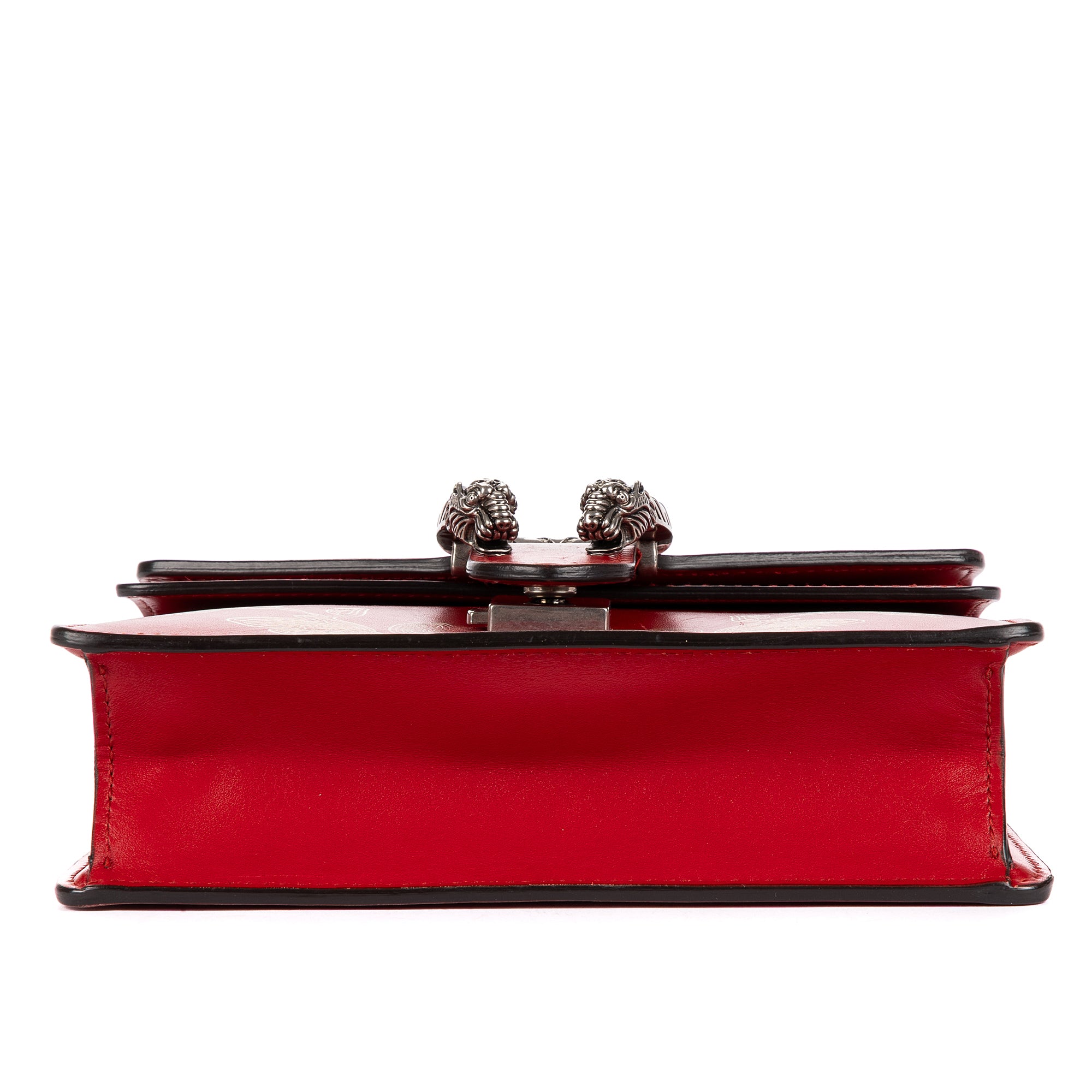 Bolso de hombro edición limitada Año Nuevo Chino Dionysus mini piel lisa roja