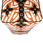 Travel Bag Crafty Collection Keepall Orange Vibrant allover print oversized Monogram Canvas