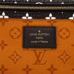Travel Bag Crafty Collection Keepall Orange Vibrant allover print oversized Monogram Canvas