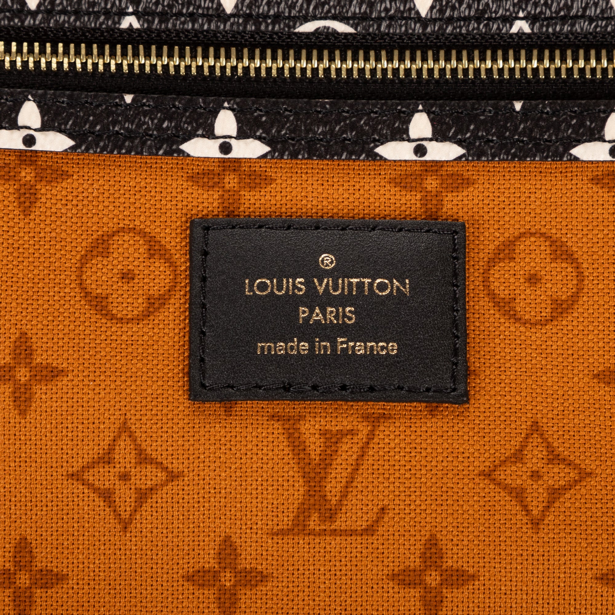 Travel Bag Crafty Collection Keepall Orange Vibrant allover print oversized Monogram Canvas