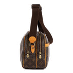 Shoulder Bag Reporter PM Brown Monogram Canvas