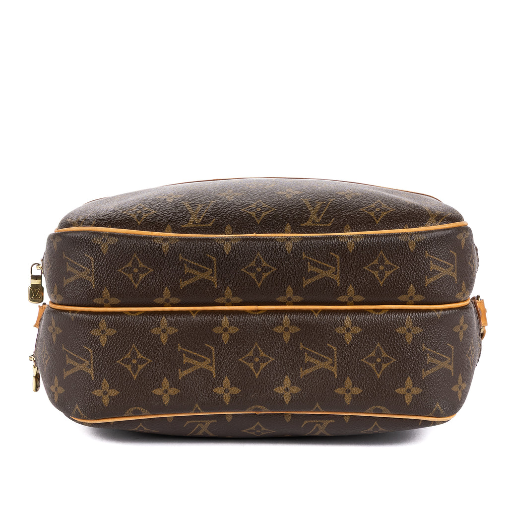 Shoulder Bag Reporter PM Brown Monogram Canvas