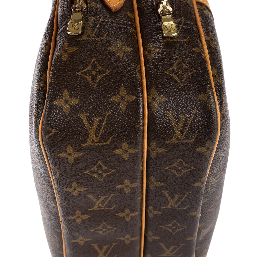 Shoulder Bag Reporter PM Brown Monogram Canvas