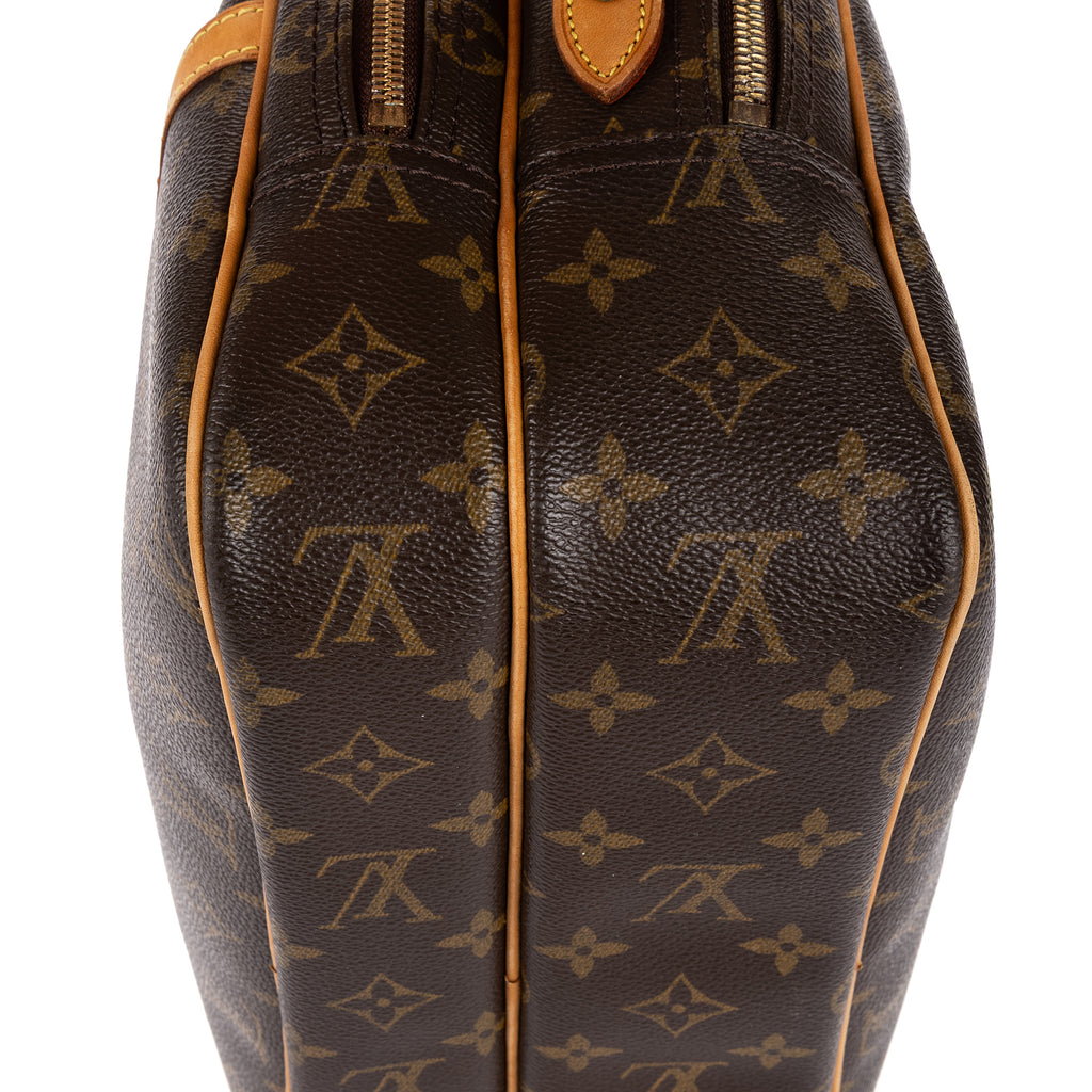 Shoulder Bag Reporter PM Brown Monogram Canvas
