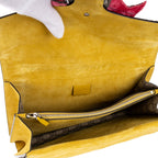 Shoulder Bag Crystal Bow GG Supreme Dionysus Medium Beige Prominent Crystal- Embroidered Velvet Bow Canvas with Yellow Suede