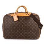 Handbag Alizé 24h Boston Brown Monogram Canvas
