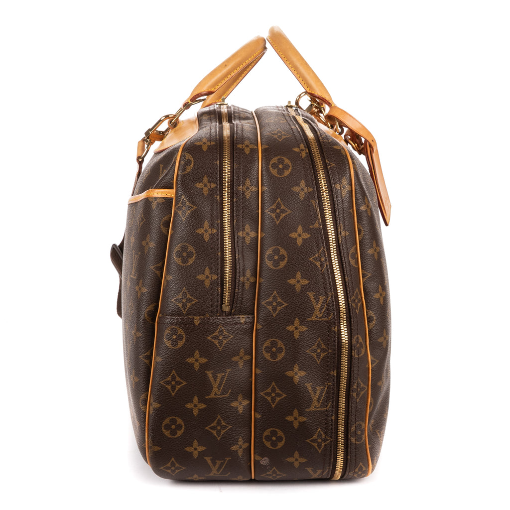 Handbag Alizé 24h Boston Brown Monogram Canvas