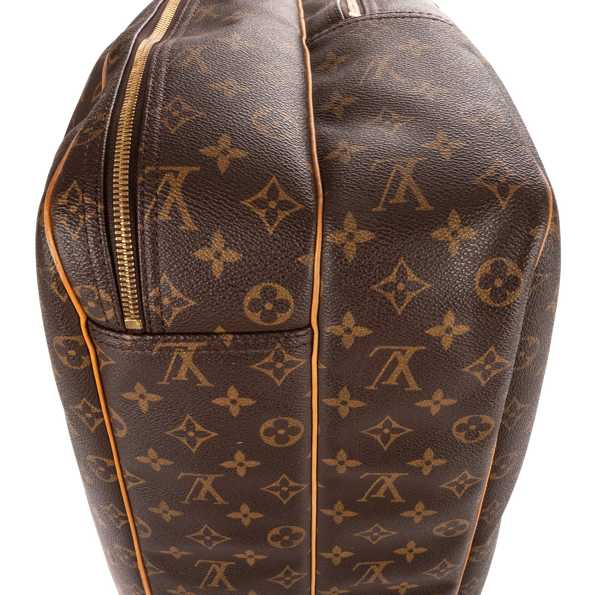 Handbag Alizé 24h Boston Brown Monogram Canvas