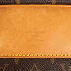Handbag Alizé 24h Boston Brown Monogram Canvas